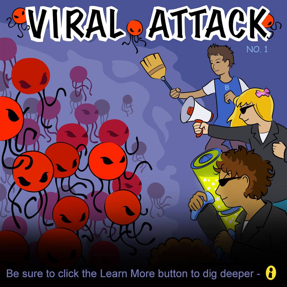 Viral Attack Comic Book