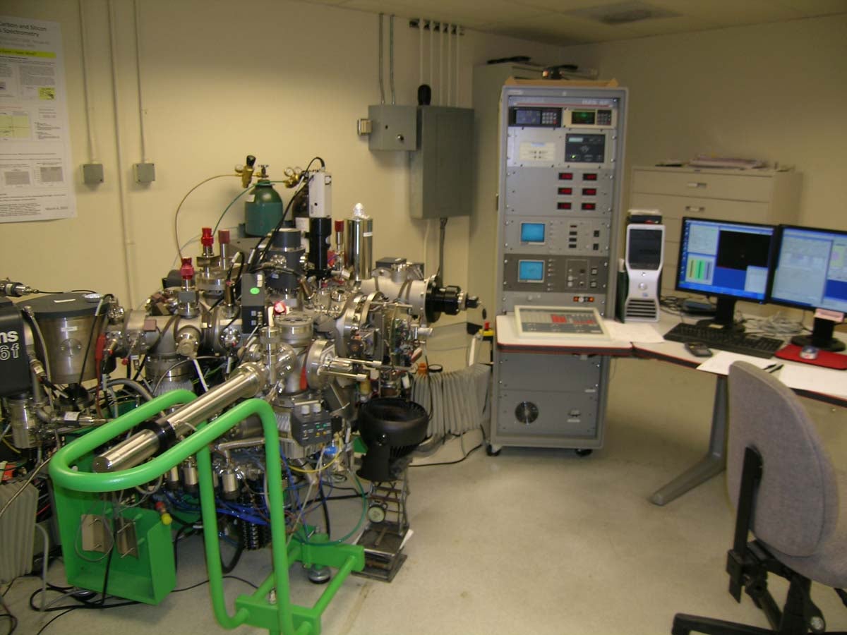 Cameca 6f secondary ion mass spectrometer at ASU
