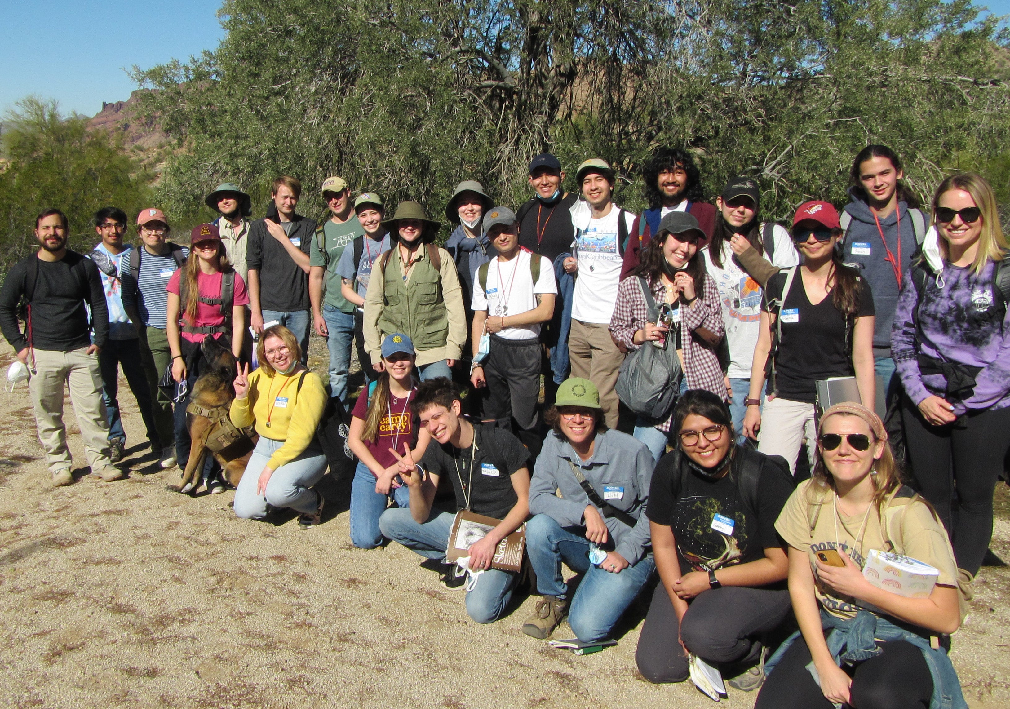 Sonoran Desert Field Botany class - 2022