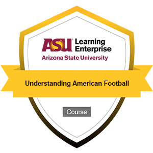 ASU Football Badge