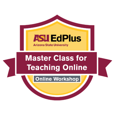 Master class for Teaching Online Badge