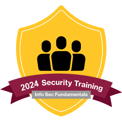 ASU Information Assurance Certificate 2024