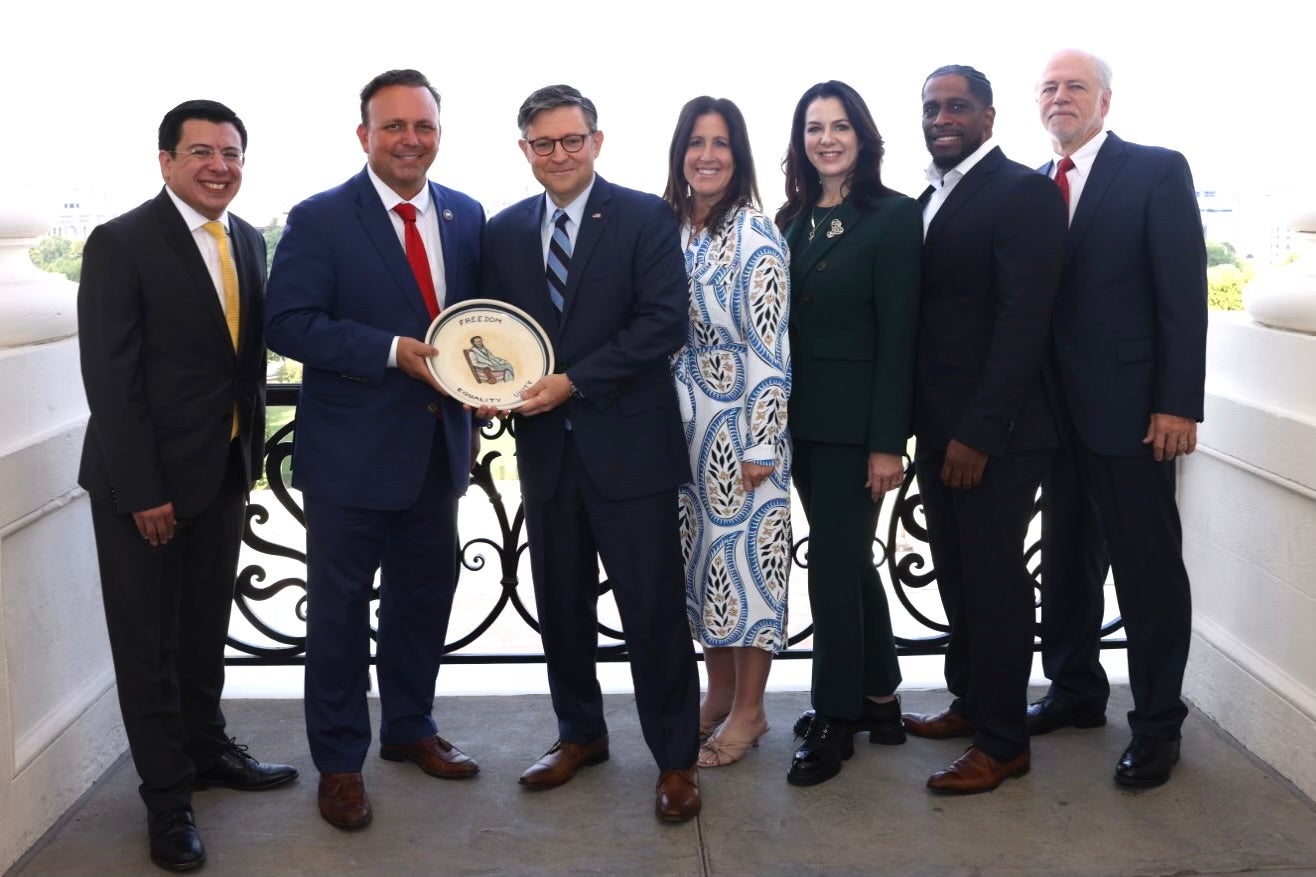 Rainey Center, Walton Service, and Louisiana Policymakers Meet with Speaker Mike Johnson