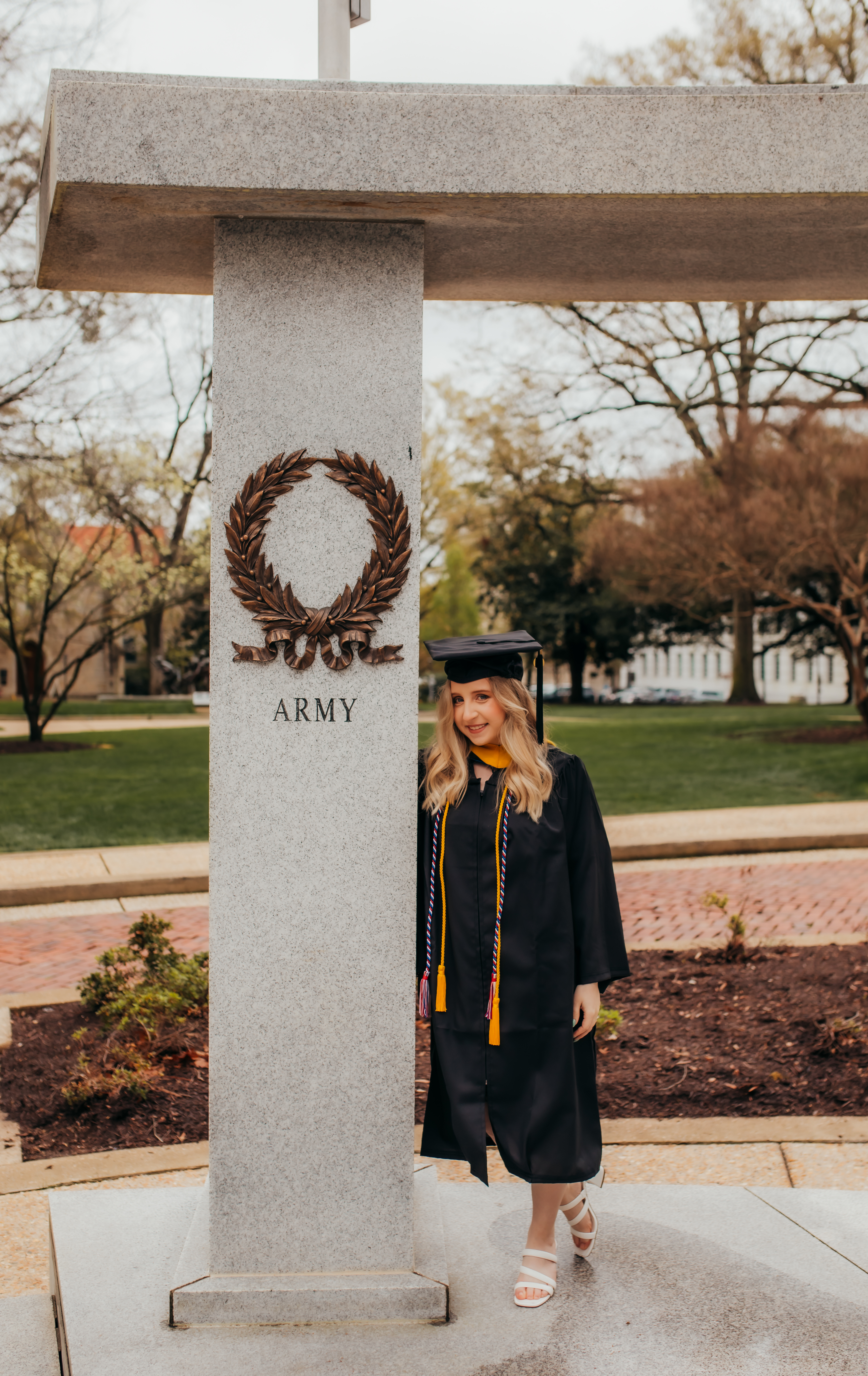 Graduation photos.