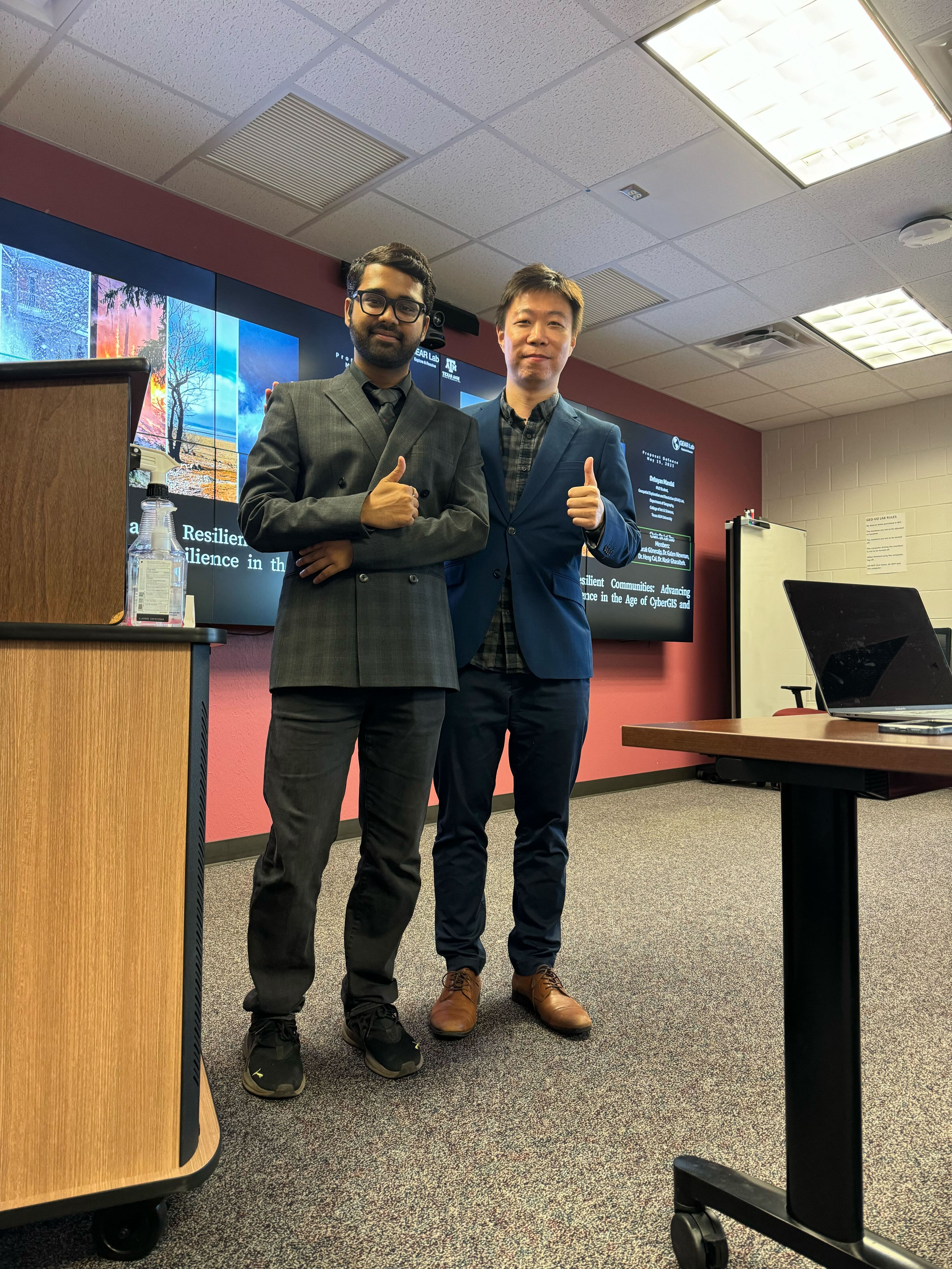 Final Dissertation Defense at TAMU