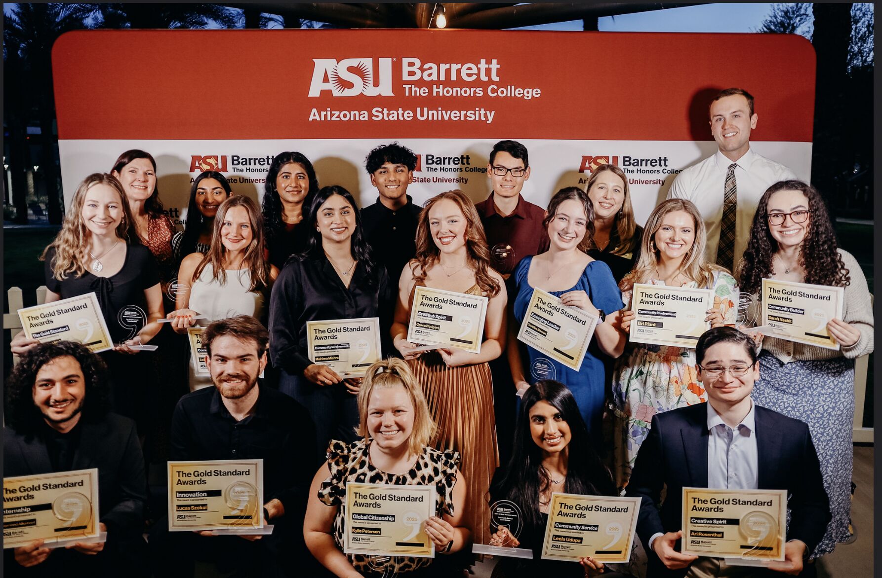 Gold Standard Award for Community Involvement 