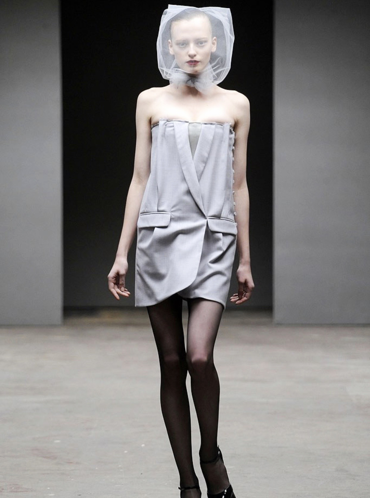 Runway images of Jo's work