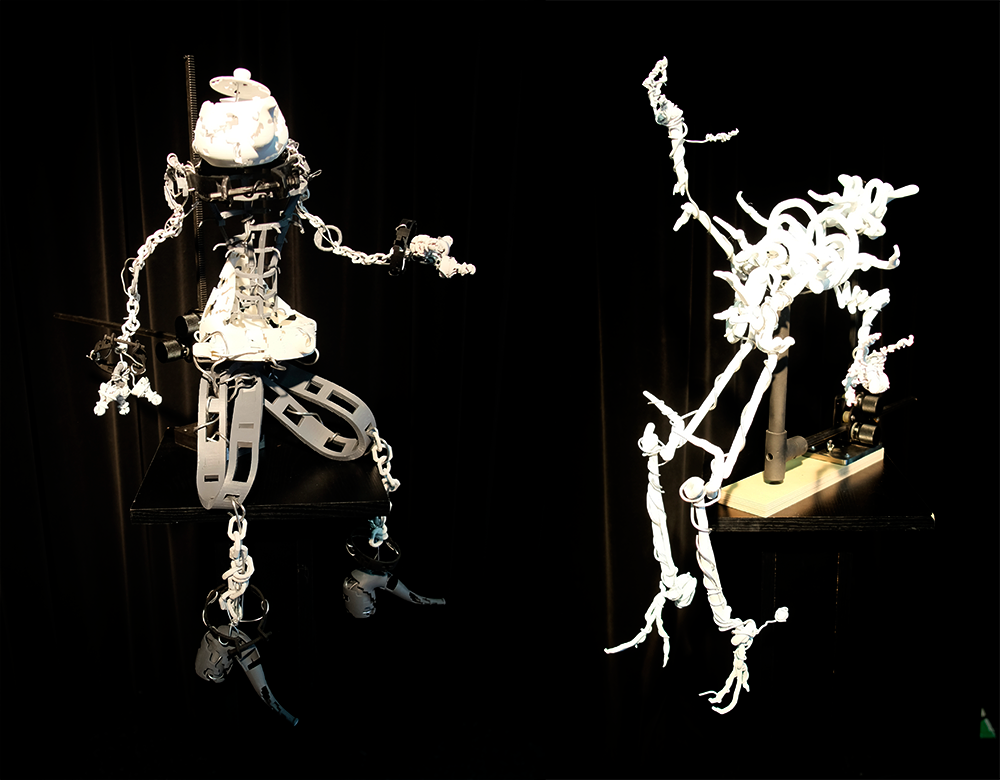 3D printed puppets for stop motion animation