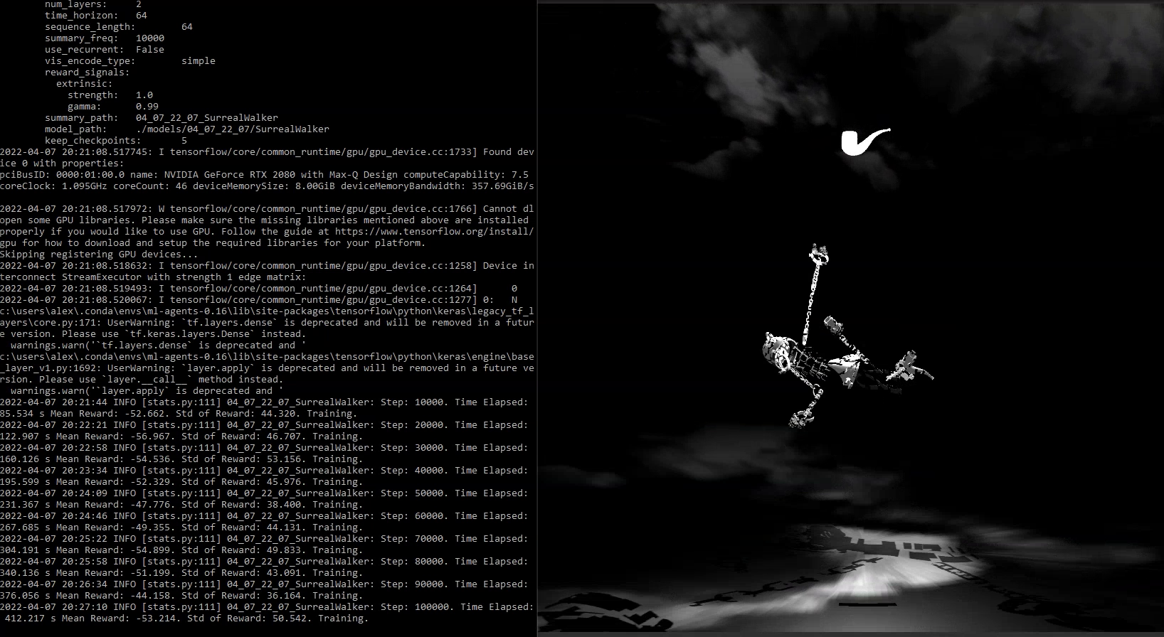 Liminal Performance (Agent άλφα): Not a Pipe at the Threshold of Consciousness
