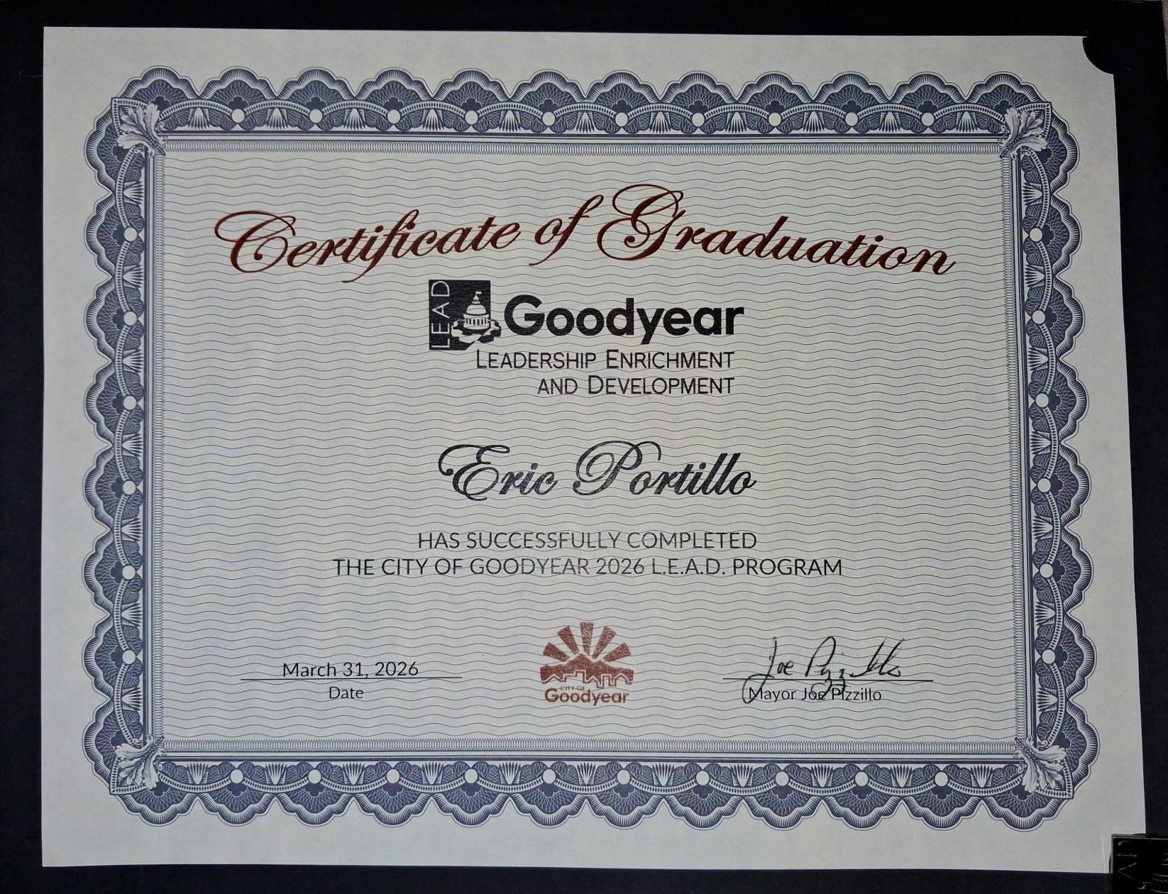 City of Goodyear LEAD program